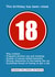 18 18th Birthday Card 19868 created by Leamington Underground