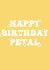 petal nickname Birthday Card 21890 created by Charlotte Webb