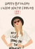 Taylor Swift 22 Birthday Card created by Pink Sky Studios