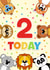 two 2 Birthday Card 21946 created by RoleyOleyMoley