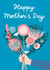 Pretty Mothers Day Card - Mum - Flower Bouquet created by Francesca Iannaccone