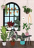 Pretty New Home Card - House Plants - New Home created by Alexa Makes Cards