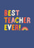 Best teacher ever! created by Pin & Paper