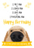 Mum Birthday Card from the Dog 1000 created by The Merry Giraffe