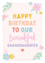 Beautiful Granddaughter Floral Birthday Card created by Macie Dot Doodles