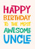 Uncle Birthday Card created by Poppy Lane