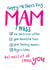 Mother's Day Mothers Day Card 39308 created by Tenovus Cancer Care