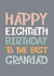 Grandad's 80th Birthday Card created by Poppy Lane