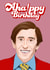 Alan partridge Aha Birthday Card 21132 created by Alexa Makes Cards