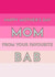 mom bab Mothers Day Card 21975 created by Quirky Cards