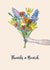 bunch of flowers flowers Card 48548 created by KATHRYN CHURN