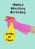  queen of clean happy hinching birthday created by Marie Goodchild
