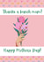 thanks a bunch pun Mothers Day Card 46840 created by Margot Hill