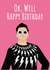 diva sass Birthday Card 4741 created by Conor Rawson