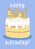 50+1 Birthday Cake Card created by The Cake Thief
