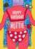 Hottie Birthday Card 1001 created by @squiggleinthecity