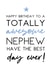 Nephew  totally Birthday Card 5895 created by Word Up Creative