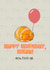 Happy Birthday Human, from the cat created by Trickyy