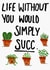 cute succulent greetings card created by Al_lustrations