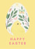 Cute chick in a floral egg Easter Card created by Made Mint Designs