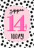 Yippee 15 today super cute dotty design created by Little Cat Creates