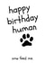happy birthday human, now feed me created by Trickyy