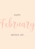 February Birthday Hun created by Lisa Anne