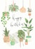 Happy Birthday Plant Card created by Sage and Hart