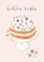 Birthday Flower Cake Card created by Sage and Hart