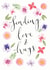 Sending Love and Hugs Floral Card created by Sage and Hart