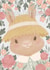 Cute vintage bunny birthday card created by Nataliya Dolotko