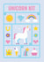 Unicorn Kit card created by Moog Designs