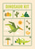Dinosaur Kit card created by Moog Designs