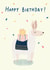 Cute Llama Birthday Card created by Rachel Selina