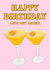 Passion fruit martini let’s get drunk birthday card created by Keira burrell