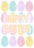 Happy Easter mini egg card created by Keira burrell