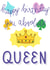 Celebrate the birthday queen created by ABL Calligraphy