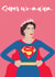 Super Wo-ma'am Card created by Laura Niles Design
