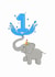 Cute Elephant 1st Birthday Card created by Hari & Fox