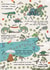 Dinosaur Map to 'The Lost World' Card created by Summer Lane Studio