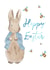 Peter Rabbit Easter Card created by Paper Wishes Co
