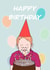 Child blowing out birthday candles card created by Artzen Island