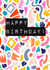 Scribble Happy Birthday Card created by Ooh I Like That Design