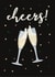 Cheers - Champagne Congratulations Card created by Dolly’s Doodles
