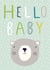 Hello New Baby Card created by Sally Payne Design