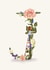 Initial Card letter J created by A-Z Initials by Love Lucy Illustration