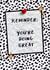 You're Doing Great Send A Smile Card created by The Girl Next Draw Cards