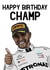 Lewis Hamilton Birthday created by Little Acorns