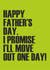 Move out, father's day card created by Banter King