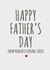 Father's day card from the best looking child created by Banter King